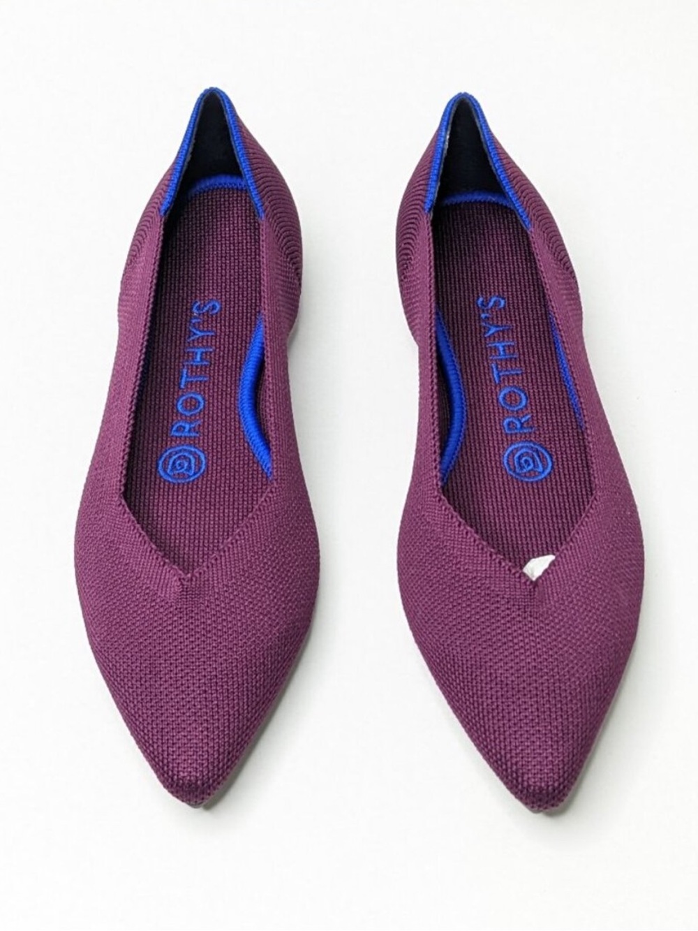 NIB Rothy’s The Point Flats Orchid 6